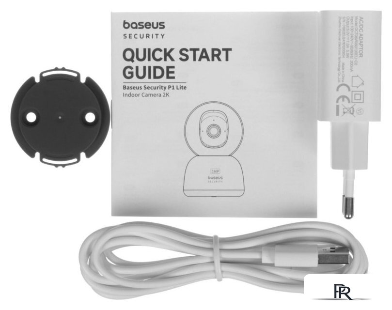 IP-камера Baseus Security P1 Lite 2K White - Изображение №5 — Интернет-магазин ПроЗаказ