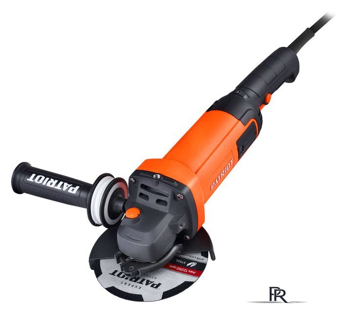 Угловая шлифмашина Patriot AG 128E 110301129 - Изображение №1 — Интернет-магазин ПроЗаказ