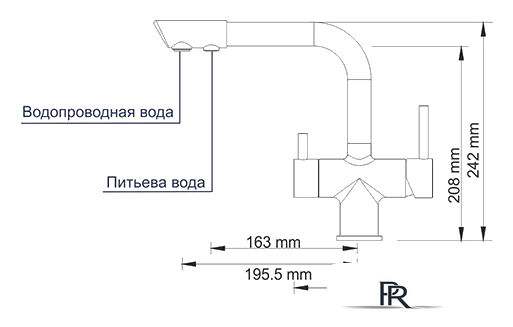Смеситель Wasserkraft A8017 - Изображение №4 — Интернет-магазин ПроЗаказ