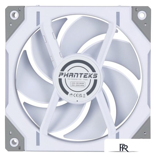 Комплект вентиляторов для корпуса Phanteks D30-120 D-RGB Regular White Triple PH-F120D30_DRGB_PWM_WT01_3P - Изображение №3 — Интернет-магазин ПроЗаказ