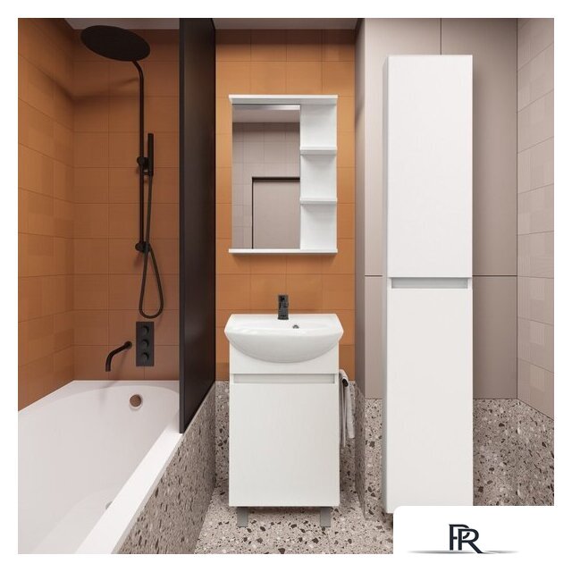  Doratiz Шкаф-пенал Доминикана 30 R 2712.311 (белый) - Изображение №12 — Интернет-магазин ПроЗаказ