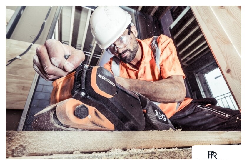 Ленточная шлифмашина AEG Powertools BHBS 18-75BL 4935459582 (без АКБ) - Изображение №4 — Интернет-магазин ПроЗаказ