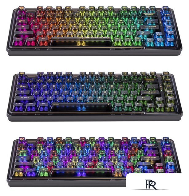 Клавиатура Redragon Elf Pro (прозрачный/черный) - Изображение №6 — Интернет-магазин ПроЗаказ