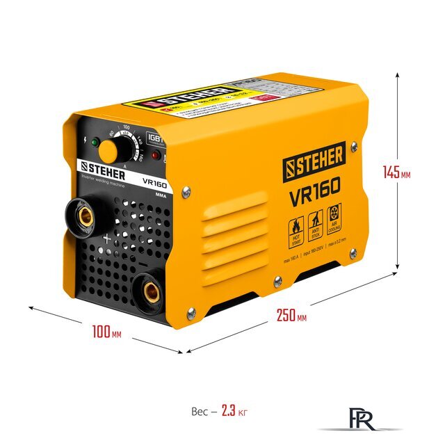 Сварочный инвертор Steher VR-160 - Изображение №3 — Интернет-магазин ПроЗаказ