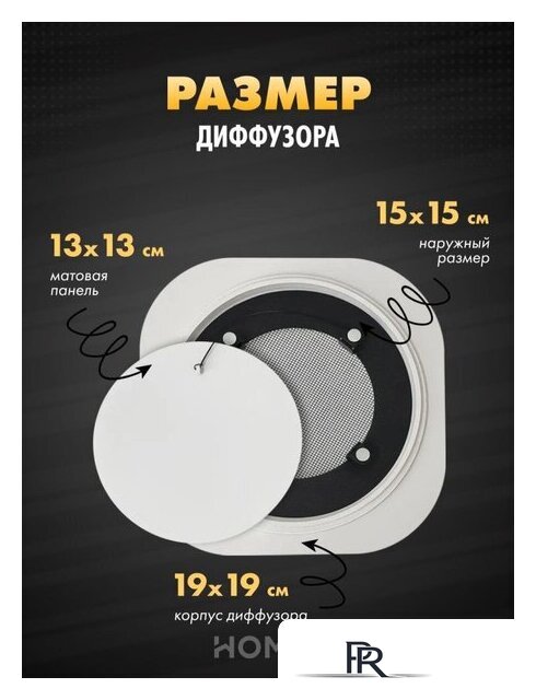 Вентиляционная решетка HOMY AIR Lite круглый AL100W d150 (белая) - Изображение №3 — Интернет-магазин ПроЗаказ