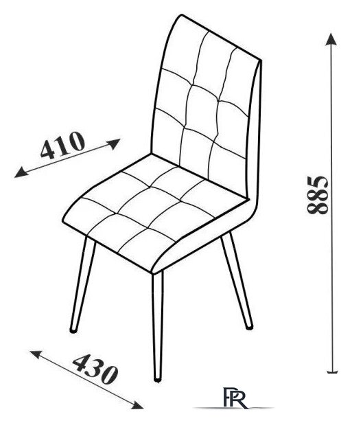 Стул Аленушка Мебель Агат (2шт, океан) - Изображение №11 — Интернет-магазин ПроЗаказ