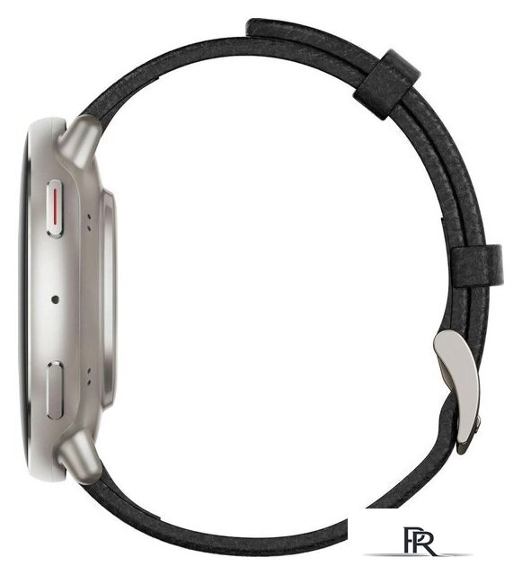 Умные часы Amazfit Active 2 Premium (серебристый, с черным кожаным ремешком) - Изображение №8 — Интернет-магазин ПроЗаказ