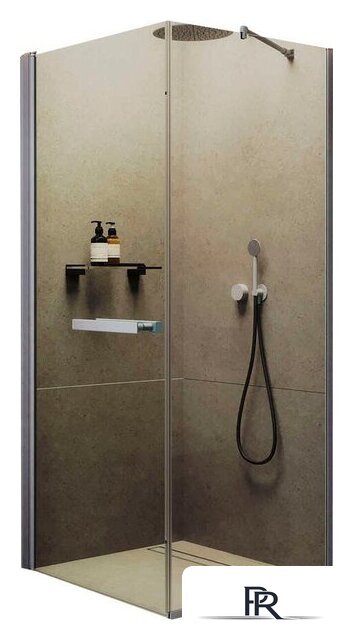 Душевой уголок MaybahGlass MGY-1312-5 (бесцветное стекло/хром матовый) - Изображение №1 — Интернет-магазин ПроЗаказ