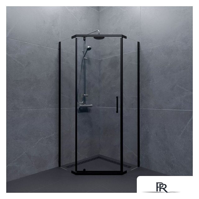Душевой уголок Triton Дека-Блэк 100х100 (без поддона) - Изображение №2 — Интернет-магазин ПроЗаказ