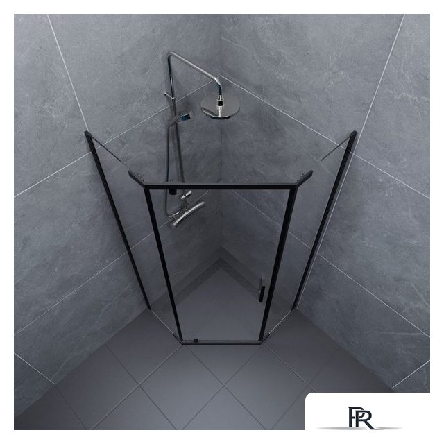 Душевой уголок Triton Дека-Блэк 100х100 (без поддона) - Изображение №3 — Интернет-магазин ПроЗаказ