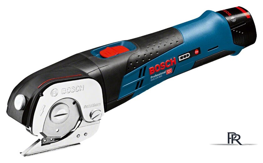 Листовые электрические ножницы Bosch GUS 12V-300 Professional 06019B2904 (с 2-мя АКБ, кейс) - Изображение №1 — Интернет-магазин ПроЗаказ