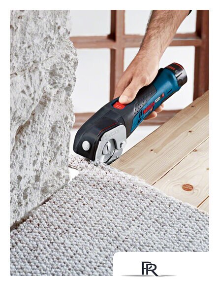 Листовые электрические ножницы Bosch GUS 12V-300 Professional 06019B2904 (с 2-мя АКБ, кейс) - Изображение №4 — Интернет-магазин ПроЗаказ