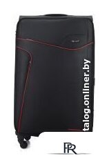 Чемодан-спиннер Solier STL1651 72 см (L, черный/красный) - Изображение №1 — Интернет-магазин ПроЗаказ