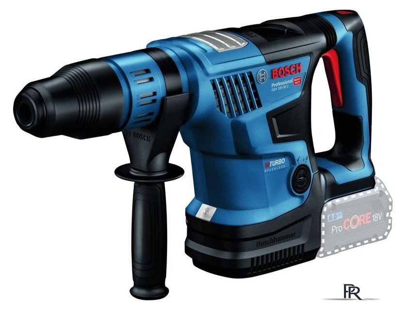Перфоратор Bosch GBH 18V-36 C Professional 0611915001 (без АКБ, кейс) - Изображение №2 — Интернет-магазин ПроЗаказ