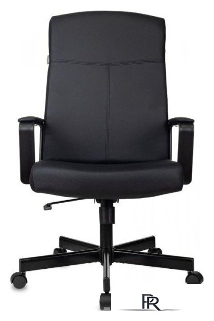 Офисное кресло Бюрократ Dominus (черный, экокожа) - Изображение №2 — Интернет-магазин ПроЗаказ
