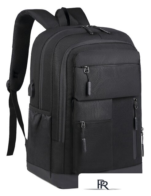 Городской рюкзак Miru Sallerus 15.6 (черный) - Изображение №17 — Интернет-магазин ПроЗаказ