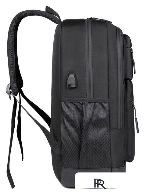 Городской рюкзак Miru Sallerus 15.6 (черный) - Изображение №3 — Интернет-магазин ПроЗаказ