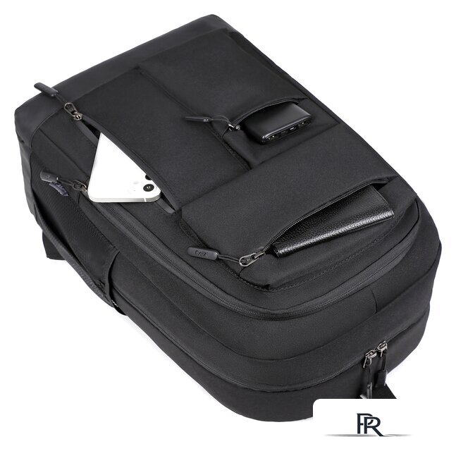 Городской рюкзак Miru Sallerus 15.6 (черный) - Изображение №7 — Интернет-магазин ПроЗаказ