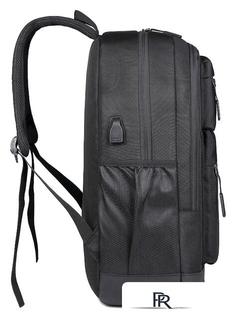 Городской рюкзак Miru Sallerus 15.6 (черный) - Изображение №16 — Интернет-магазин ПроЗаказ