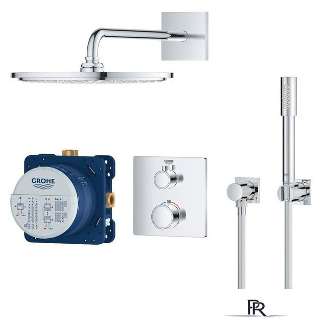 Душевая система  Grohe Grohtherm 34730000 - Изображение №3 — Интернет-магазин ПроЗаказ
