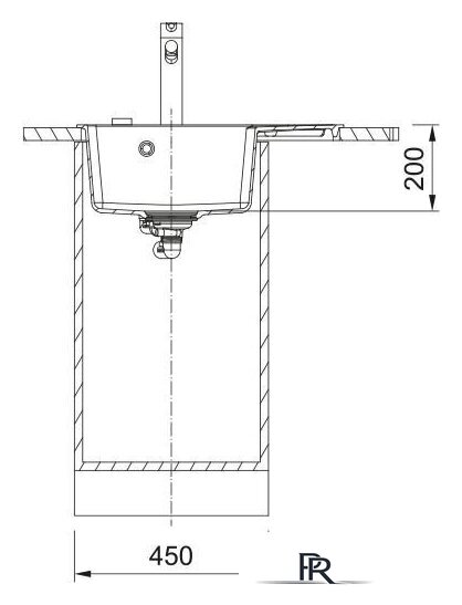 Кухонная мойка Franke Centro CNG 611-62 TL 114.0740.851 (оникс) - Изображение №4 — Интернет-магазин ПроЗаказ