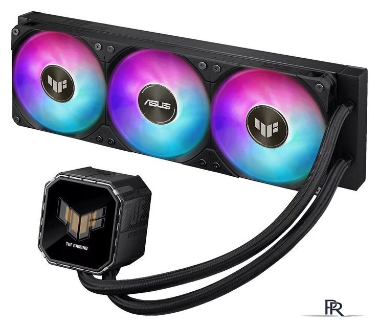 Система жидкостного охлаждения для процессора ASUS TUF Gaming LC III 360 ARGB LCD (черный) - Изображение №7 — Интернет-магазин ПроЗаказ