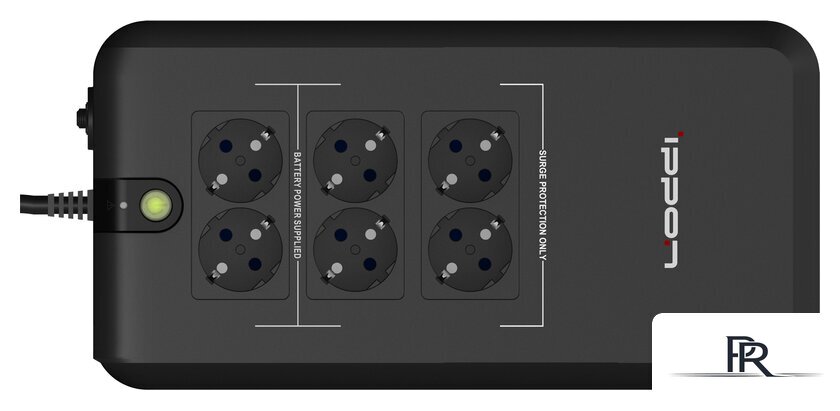 Источник бесперебойного питания IPPON Back Verso 800 - Изображение №3 — Интернет-магазин ПроЗаказ