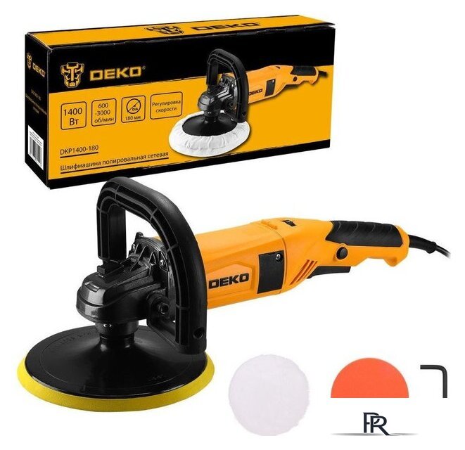 Полировальная машина Deko DKP1400-180 083-1049 - Изображение №1 — Интернет-магазин ПроЗаказ