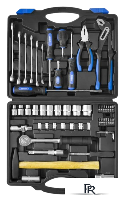 Универсальный набор инструментов Сибин 27765-H56 (56 предметов) - Изображение №1 — Интернет-магазин ПроЗаказ