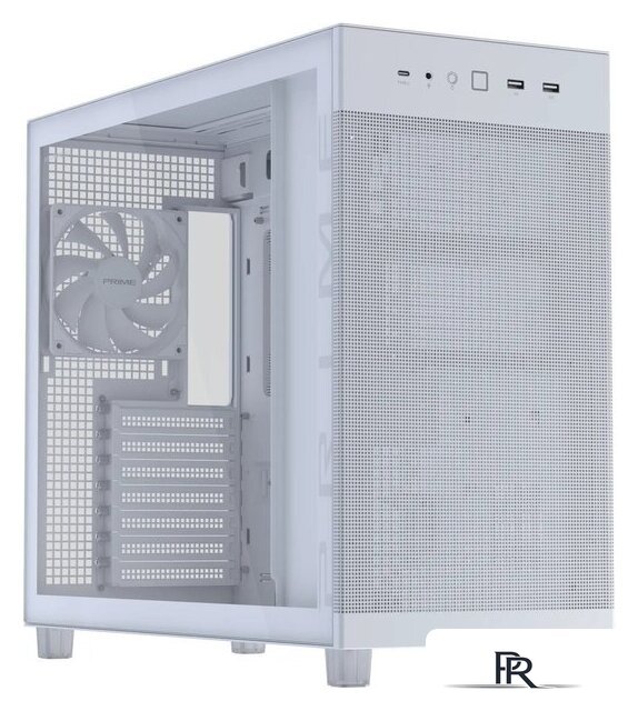 Корпус ASUS Prime AP303 Tempered Glass Panel (белый) - Изображение №1 — Интернет-магазин ПроЗаказ