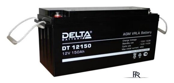 Аккумулятор для ИБП Delta DT 12150 (12В/150 А·ч) - Изображение №1 — Интернет-магазин ПроЗаказ