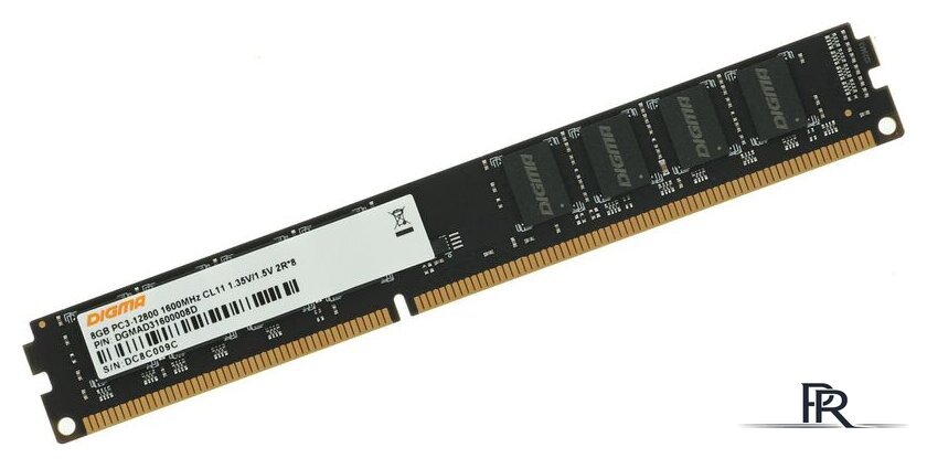 Оперативная память Digma 8ГБ DDR3 1600 МГц DGMAD31600008D - Изображение №2 — Интернет-магазин ПроЗаказ