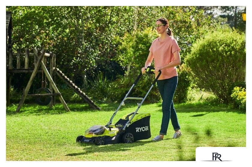 Газонокосилка Ryobi RY18LMH37A-250 Hybrid (с 2-мя АКБ) - Изображение №5 — Интернет-магазин ПроЗаказ