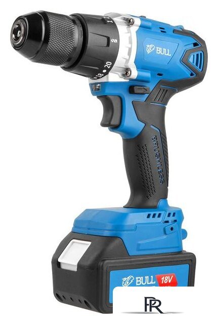 Дрель-шуруповерт Bull SR 1802 (с 2-мя АКБ, кейс) - Изображение №1 — Интернет-магазин ПроЗаказ