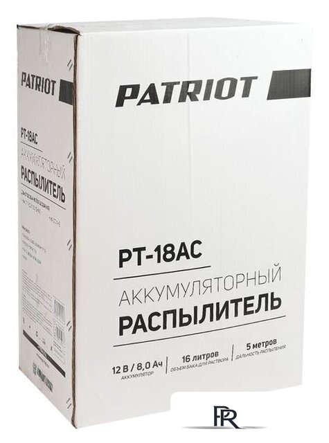 Аккумуляторный опрыскиватель Patriot PT-18AC - Изображение №16 — Интернет-магазин ПроЗаказ