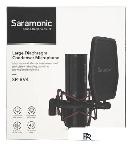 Проводной микрофон Saramonic SR-BV4 - Изображение №4 — Интернет-магазин ПроЗаказ