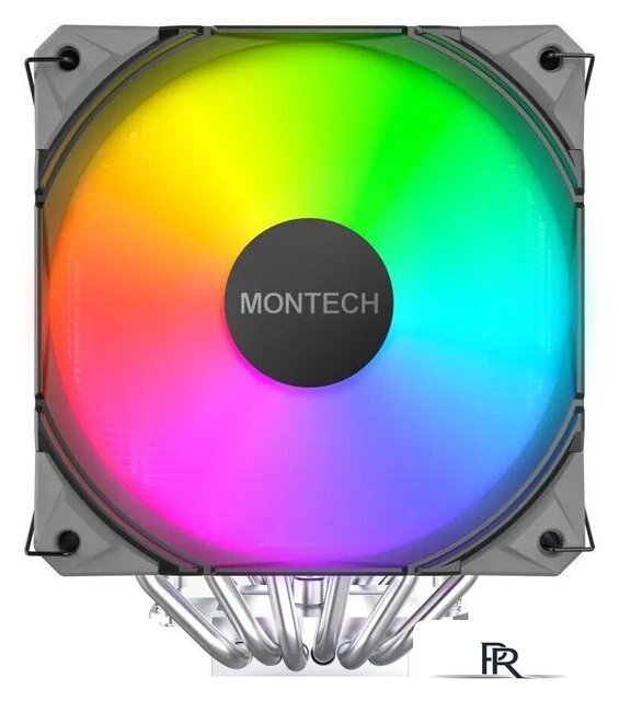 Кулер для процессора Montech NX600 ARGB (черный) - Изображение №2 — Интернет-магазин ПроЗаказ