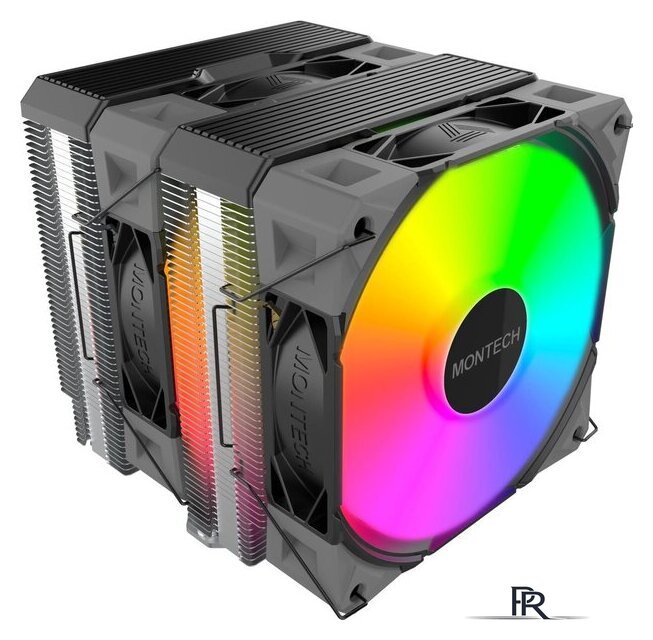 Кулер для процессора Montech NX600 ARGB (черный) - Изображение №1 — Интернет-магазин ПроЗаказ