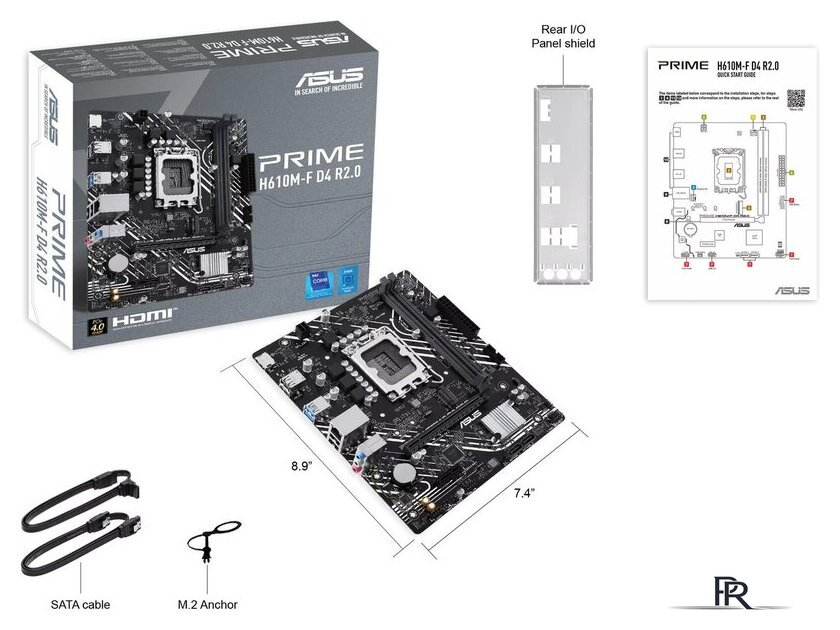 Материнская плата ASUS Prime H610M-F D4 R2.0 - Изображение №7 — Интернет-магазин ПроЗаказ