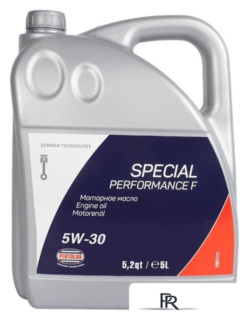 Моторное масло Pentolub Pento Special Performance F 5W-30 5л - Изображение №1 — Интернет-магазин ПроЗаказ