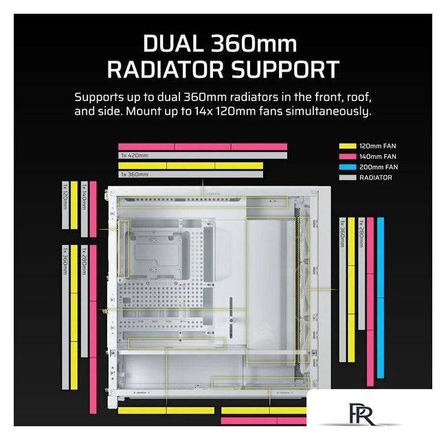 Корпус Corsair Frame 5000D RS CC-9011308-WW - Изображение №6 — Интернет-магазин ПроЗаказ
