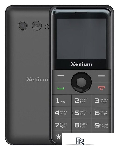 Кнопочный телефон Xenium X700 (черный) - Изображение №1 — Интернет-магазин ПроЗаказ