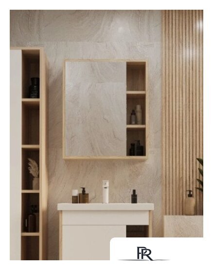  Mixline Шкаф с зеркалом для ванной Милтон-60 557615 - Изображение №1 — Интернет-магазин ПроЗаказ