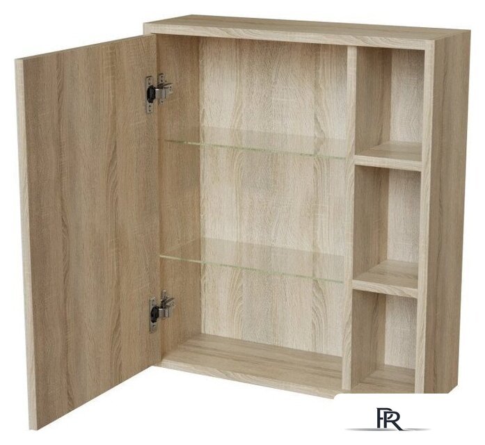  Mixline Шкаф с зеркалом для ванной Милтон-60 557615 - Изображение №3 — Интернет-магазин ПроЗаказ