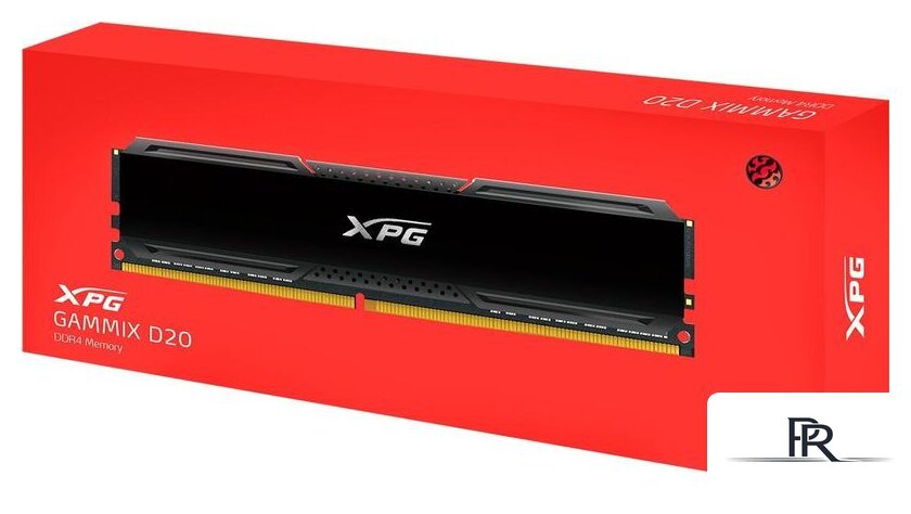 Оперативная память ADATA XPG GAMMIX D20 16GB DDR4 PC4-25600 AX4U320016G16A-CBK20 - Изображение №4 — Интернет-магазин ПроЗаказ
