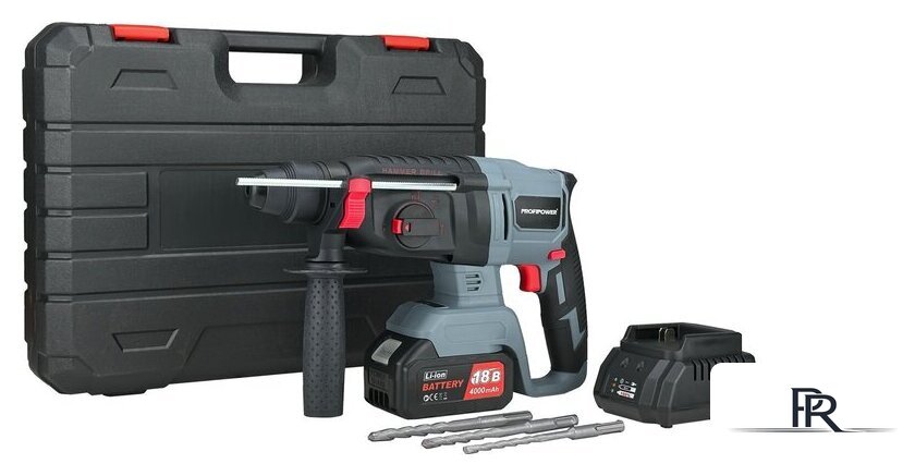 Перфоратор Profipower MKDHR-18V (с 1-им АКБ, кейс) - Изображение №1 — Интернет-магазин ПроЗаказ