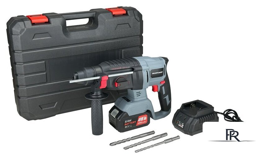Перфоратор Profipower MKDHR-18V (с 1-им АКБ, кейс) - Изображение №15 — Интернет-магазин ПроЗаказ