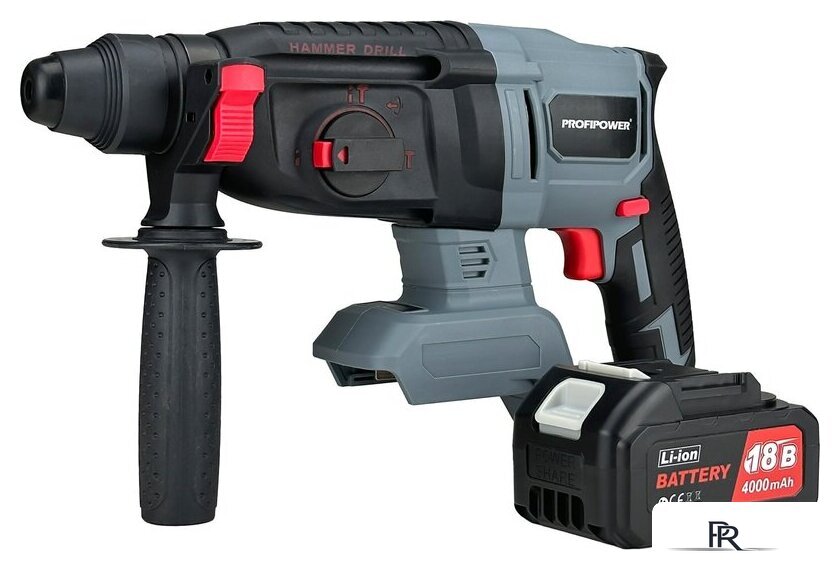 Перфоратор Profipower MKDHR-18V (с 1-им АКБ, кейс) - Изображение №7 — Интернет-магазин ПроЗаказ