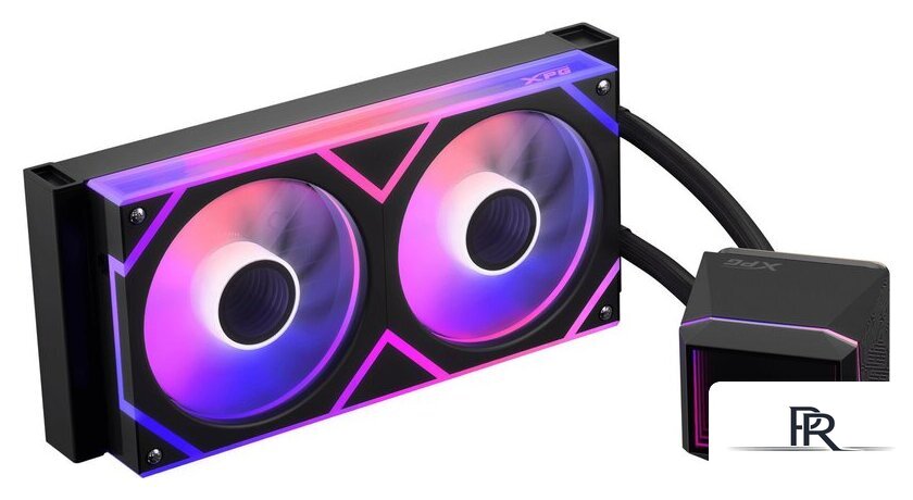 Система жидкостного охлаждения для процессора ADATA XPG Levante II 240 (черный) - Изображение №2 — Интернет-магазин ПроЗаказ
