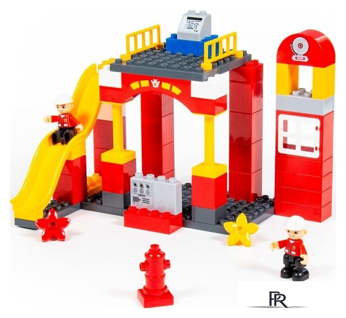 Конструктор Полесье 77509 Пожарная станция - Изображение №4 — Интернет-магазин ПроЗаказ